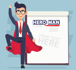 Businessman Vector Concept Design