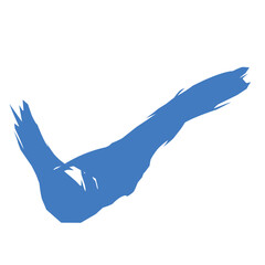 Obraz premium Blue Checklist Icon