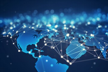 word map network background