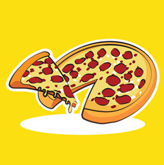 pizza illustration