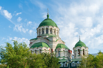 Astrakhan, Russia. Cathedral of the Holy Equal-to-the-Apostles Prince Vladimir