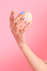 Hand with Macaroons