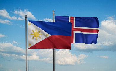Iceland national flag