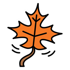 Maple leaf Sticker
