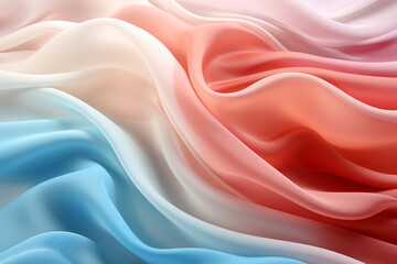 A colorful background with a pink and blue swirls