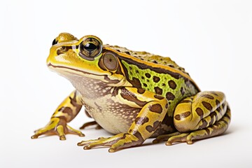 Naklejka premium frog with dots