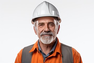 Smart portrait, male senior engineer standing with his arms crossed confidently. - 651947972