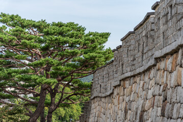 Hwaseong Fortress in Suwon South Korea UNESCO heritage site