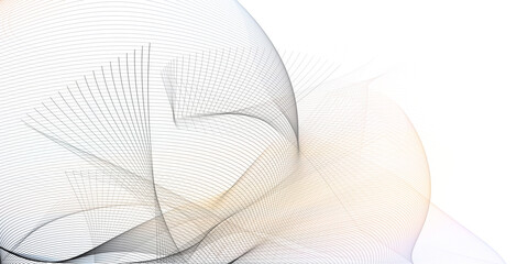 verlauf linien bewegung hintergrund weiß modulation banner