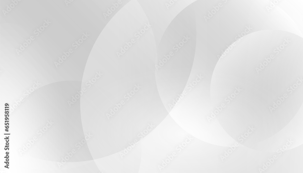 Aufkleber abstract bright white gray light gradient background, shine curve circle geometric modern design – s