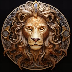 Leo zodiac sign 2 - generative ai
