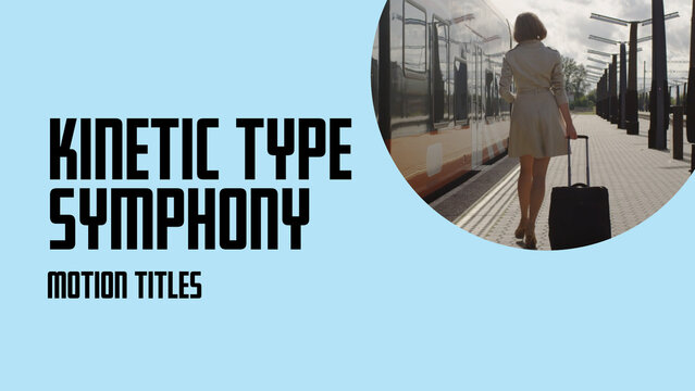 Kinetic Type Symphony | Animated Titles with Control
