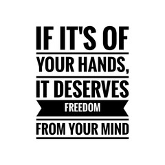 Mind Calmness Quote Illustration