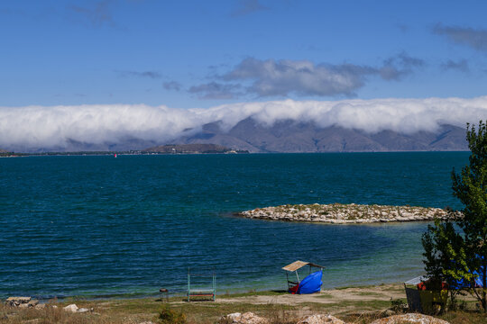 Fabulous view of Lake Sevan, Armenia