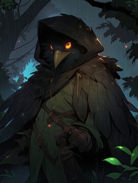 Aarakocra Eagle Person Fantasy Character