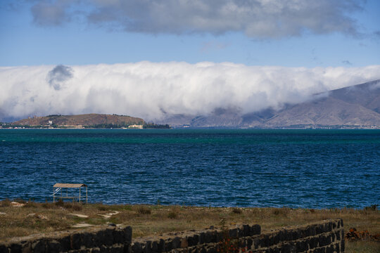 Fabulous view of Lake Sevan, Armenia