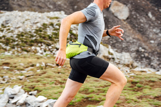 Runner running
