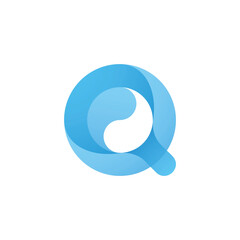 3d letter Q logo