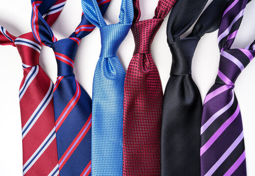 A group of Colorful Men's neckties
