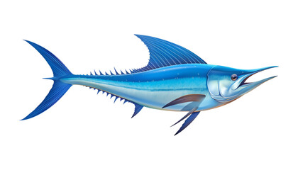 Fototapeta premium fish isolated on transparent background cutout