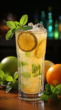 Rum, lime juice, orgeat syrup, and orange liqueur are all ingredients in the cocktail known as a mai tai or mai thai around the world..
