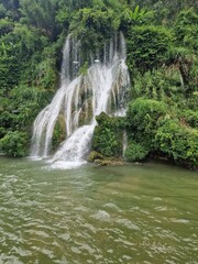 waterfalls in xiufeng Scenic area