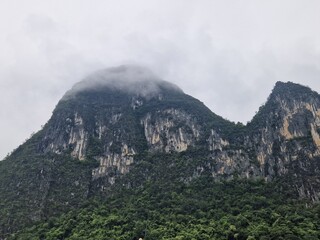 Karst Mountains Landscape in Guilin, China.