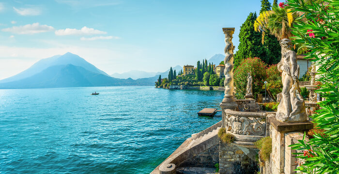 Lake Como from villa