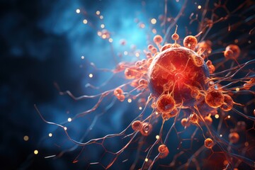 Cell Culture Under a Microscope in Regenerative Medicine, Microbiology and Biotechnology