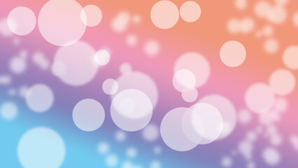 Bokeh, light, bright colors on a colorful background.