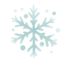 Green snowflake