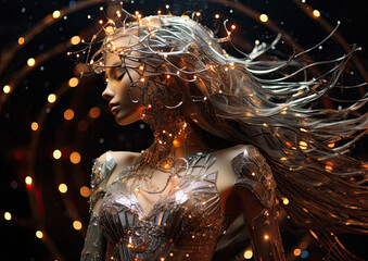 Neo Tokyo Cyberpunk Echoes Characters Generative AI