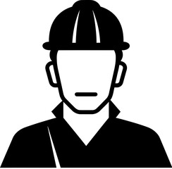 Construction worker icon