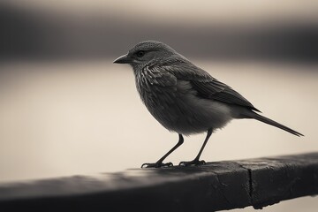 blackbird on a fence