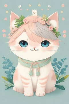 gatita tierna boho.