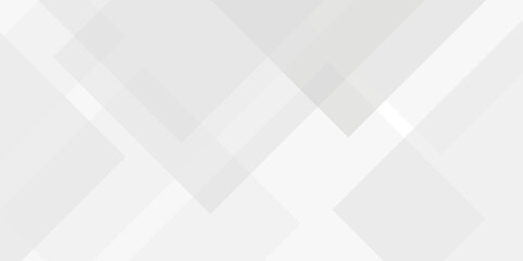 Abstract background with squares. Abstract minimal geometric white and gray light background design. white transparent material in triangle diamond and squares shapes in random geometric pattern.