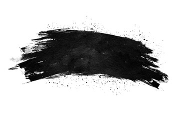 ink splashes isolated transparency background.