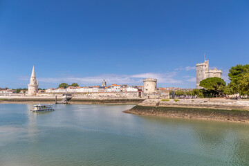 Panorama du Vieux-Port de La Rochelle depuis le quartier de la Ville-en-Bois