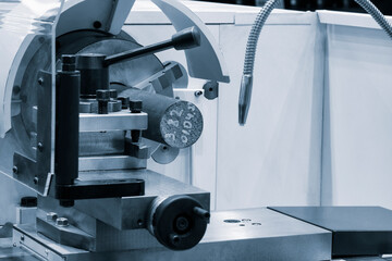 CNC Lathe machine in workshop