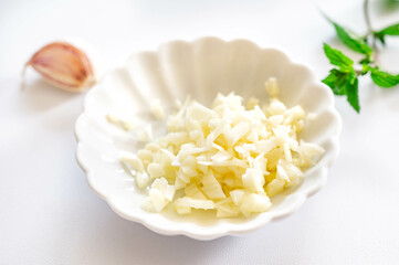 ニンニクのみじん切り