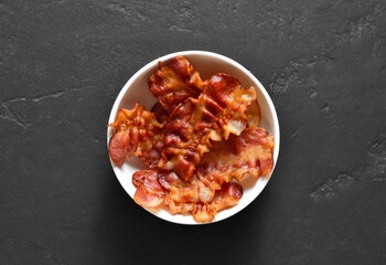 Roasted bacon