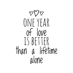 Fototapeta premium Love Reflection Quote Illustration