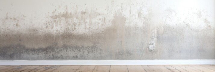 An Image Depicting Water Damage Causing Mold Growth On The Interior Walls Of A Property Highlighting The Importance Of Addressing Such Issues Promptly - obrazy, fototapety, plakaty