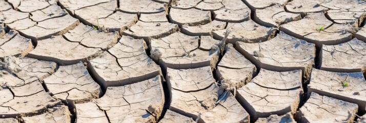A Perspective View Of Ground Cracks And Fractures On The Land Surface Illustrating The Effects Of Earthquakes And Fissures Resulting From Disasters Or Drought