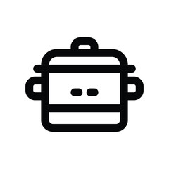 pot line icon. vector icon for your website, mobile, presentation, and logo design.