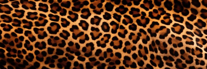 A Background Texture Featuring Leopard Skin Showcasing The Modern Design Of Real Fur Retro Patterns