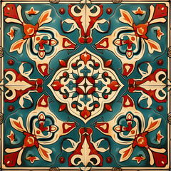 Colorful Patchwork Tiles in Traditional-Modern Fusion