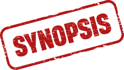 Synopsis square grunge stamp