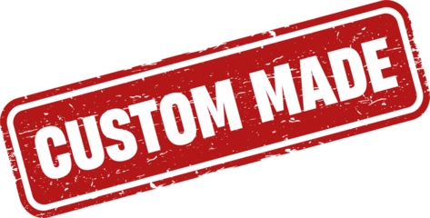 Custom made square grunge stamp