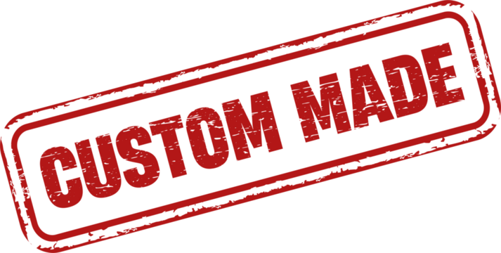 Custom made square grunge stamp